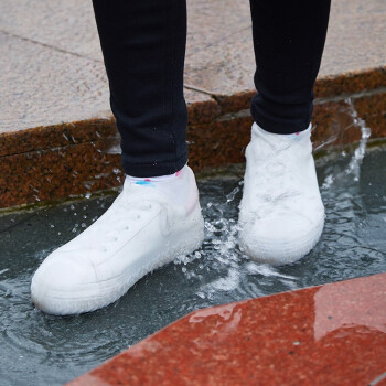 日本シカリゲールブーツカバ防水雨の日、滑りにく、耐摩耗性の高い底レインブーツカバー男女屋外ゴムゴム大人の子供L