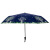 ins女性の傘は黒いゴムの日よけの傘は子供の日よけの傘の大きなサズを折ります畳みます晴雨兼用の傘は紫外線の美少女の傘の木の下で恋人の紺色を防ぎます。