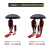 超大型雨傘の長柄男二人が、自動ビギネ傘二階純色ゴア三人晴雨両用女性用傘カステラ広報傘で強車を補って二階（外黒内黒）超大型ペ130 cm 2-3人が使います。