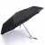 紅葉の傘は開いていますか？男性の全自動傘を畳にします。男性の創意的なビジネの折り畳み傘は黒です。