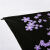 パラソル(UPS 50+)全遮光ブラックゼロ桜三折日傘晴雨兼用傘31824 E紫色