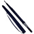 パダス傘は、黒ゴムの防雷安全型ストレーバーを大きする。ビジネ晴雨兼用傘31830 E紺色です。