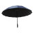 パソルの长い柄の伞のままぐさの伞は16骨を大きくしてから2人の大きな伞の黒いゴムを开けて紫外线の晴雨を防ぐために、伞のパソルビルのビルの青い灰色の10009 ELCJを兼用します。