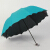 超大型セイズの女性傘日傘黒ゴムの日よ傘折りたたたみ傘供用紫外線防止傘と水に合わせて花が咲いています。8骨のハスの葉のサイドップ（1-2人使用）
