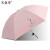 パラソル（UPF 50+）非常に強い紫外線防止の日傘女神フル遮光パソルピル小黒傘しんちゃん三折晴雨兼用傘シャロンカラー