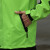 レインコート二阶分スタイ成人アウドアウランティークアウドレンカート黒に绿-ダブル帽子のひさが取り外せる可能性がありますM
