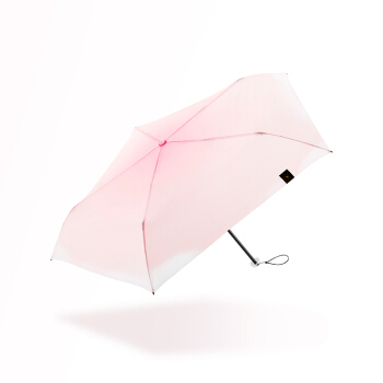 バーナの下でBAANAUNDER晴雨兼用パラソル日傘女性紫外線対策傘三つ折り半透明バーナの下で個性的な傘です。