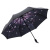 美度MAYDU桜傘黒いゴムの日よけ傘紫外線防止三つ折り日傘創意女性折りたたみ晴雨兼用傘M 3335