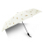 女性の傘が小さくて清新な折りたたみ畳畳に厚い日焼け止め傘をプレラスします。学生は晴雨兼用傘の白い三つ折りの羽を使います。