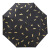 女性のさわやかな畳傘は厚い黒いゴムの日よけの傘の日よけの傘の学生をプリーズします。