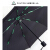 ボントFUCON耐风折したみ傘ビギネ兼用傘紳士傘入力ギフト傘創意傘メッズHurricane burack携帯帯モデル