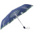 美度MAYDU全自動三つ折りのパソル創意女性折りたたみたみみ晴雨兼用傘M 3329ブラソール