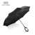 Hommy二重リーバースバーク骨が非常に强い、雨の日よけ防止フレイプの柄のままの柄の伞は便利なヒナギクを収纳します。