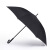 ももじ傘男性の長柄傘は乾きやす、ビジネの直柄晴雨兼用傘ブラクJ-1562