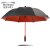 ドイツの嵐傘ゴルフ傘Birdiepalアウドゥアの大きな柄の傘、風よけ防止の傘、日傘、紫外線対策の大きな傘W 209黒（UV 50+）