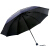 天国の伞は大きくなっています。2阶を固めて空気を通して、黒いゴムムの3折の晴雨を打って伞の31841 Eを使って青色を隠します。
