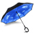 C'mon二階建てのインバース傘は、フレイズスの超大型男性用シーザー直柄車載逆傘青い空白の雲B 015です。