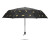 金の羽は晴雨兼用傘学生韓国創意折られた日傘非自動男女黒ゴムの大きな傘三つ折りに厚くして、小さいて清新な黒い羽を固めます。