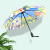 C'mon八国油絵傘は自動収納の三つ折りのビジュネ兼用傘男女個性傘カラー58.5 cm*8骨
