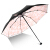 パソル（UPF 50+）紫外線防止のためのパソル女神フル遮光パソル小清新三折パソル折りたたみ畳晴雨兼用ピンク（一剪寒梅）