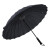 アリカ度（24骨）の超大型傘は自動的に男性用のビネの柄の傘を開いて、ペア傘の晴雨を強化します。