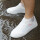 雨靴Lサイズ40-46サイズの白いサイズの大きいサイズです。