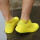 雨靴Mサイズ35-39サイズの黄色の中サイズ